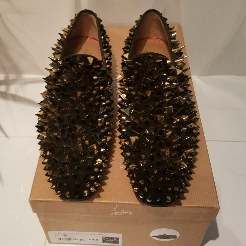 💯% Christian Louboutin men shoes